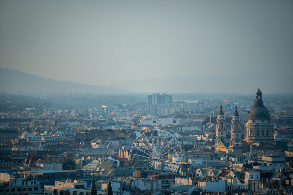 Budapest nevezetességei sétarepülés